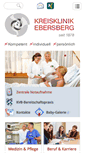 Mobile Screenshot of klinik-ebe.de